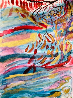 « Le dernier mot, nul ne l’entend ; Toi seul, qui sais, le diras-Tu ? » François Cheng, Enfin le Royaume. Peinture à l’encre